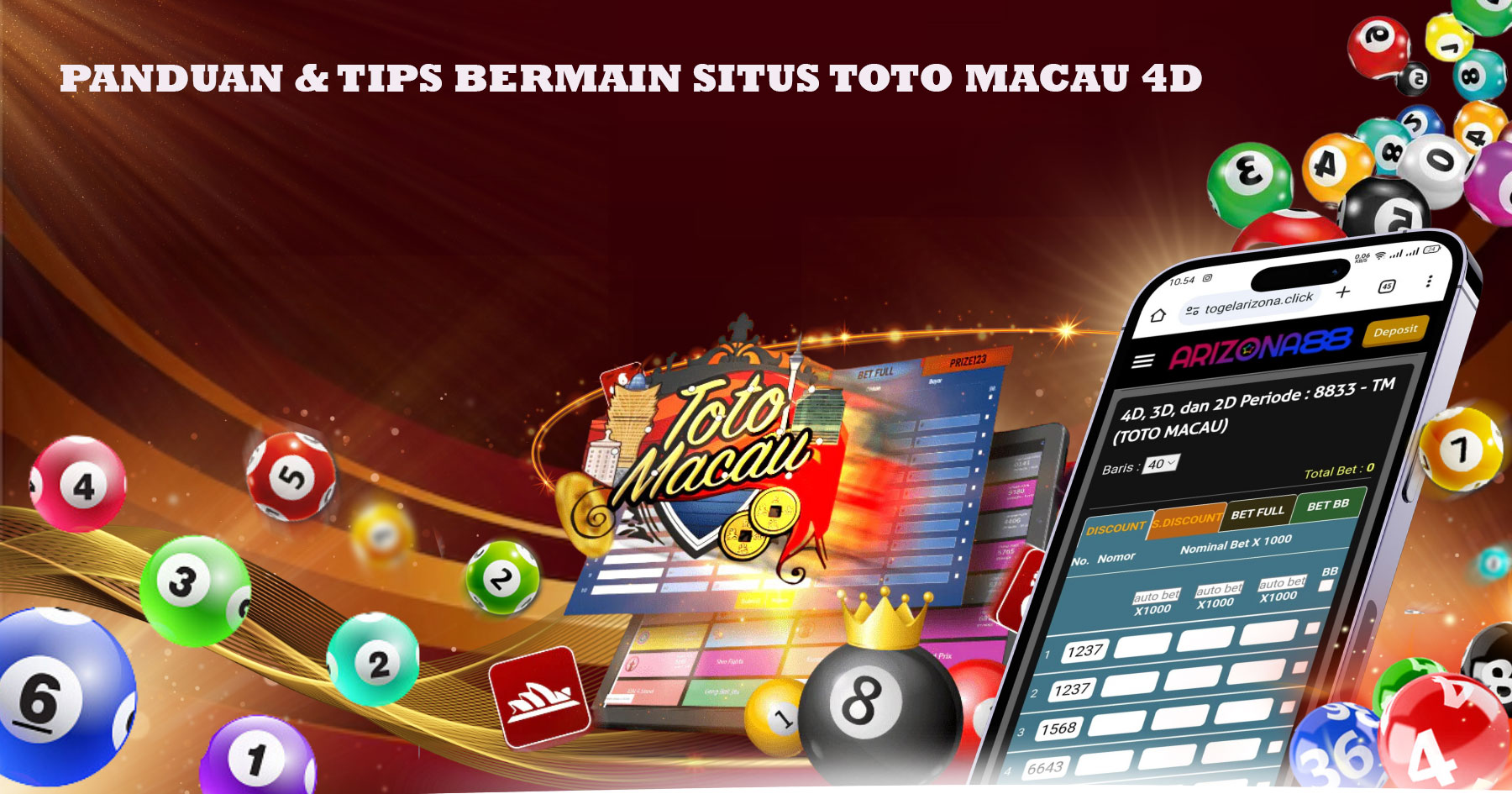 Panduan Juga Tips Bermain di Situs Toto Macau